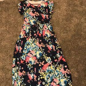 Floral maxi dress